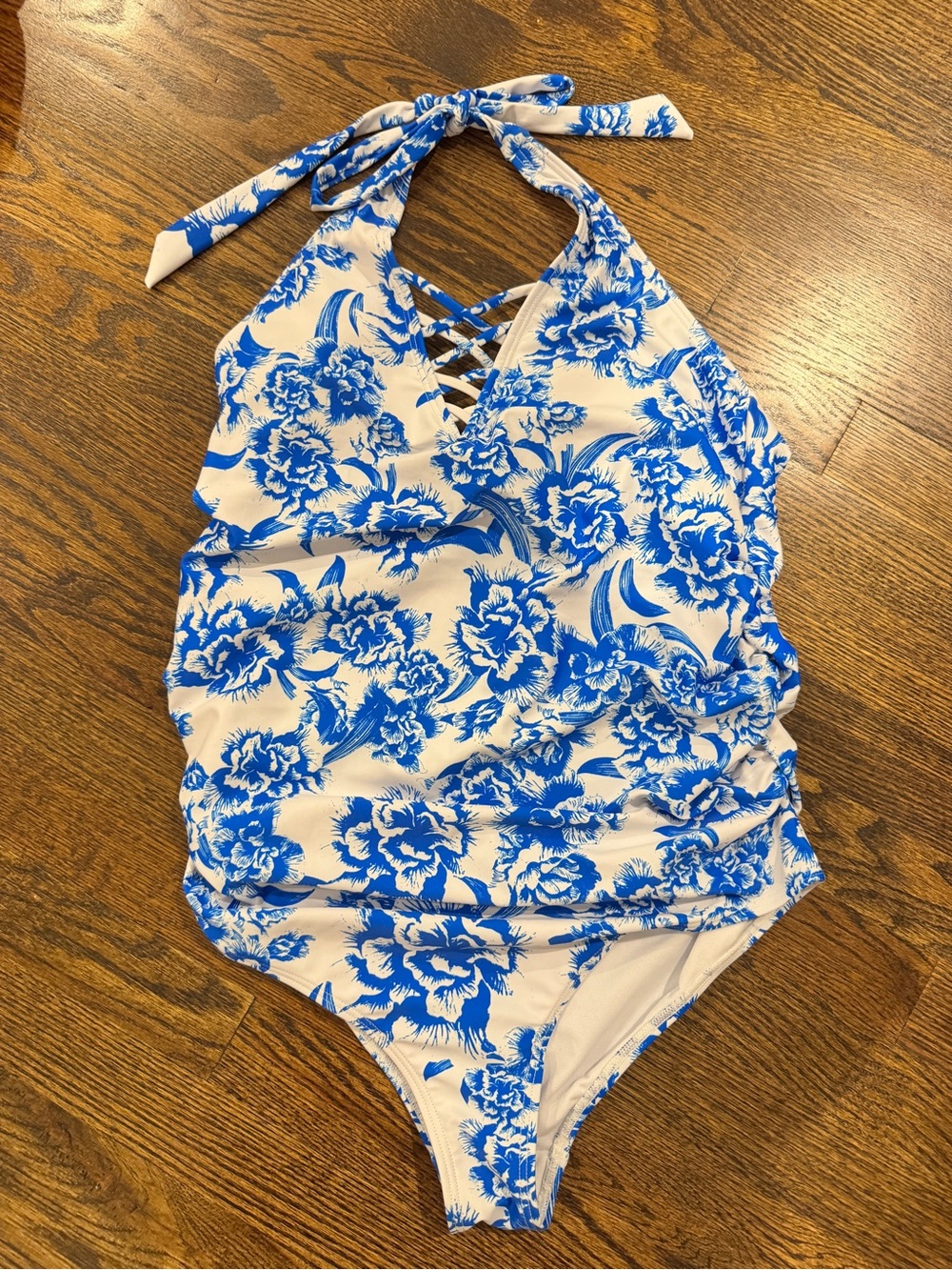 Pink Blush Maternity Swimsuit